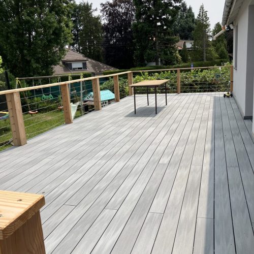terrasse composite à Bellerive 2023