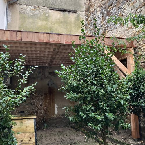 Terrasse en CUMARU à Vichy 2025